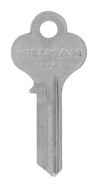 HILLMAN Traditional Key House/Office Universal Key Blank Single, Pack of 10