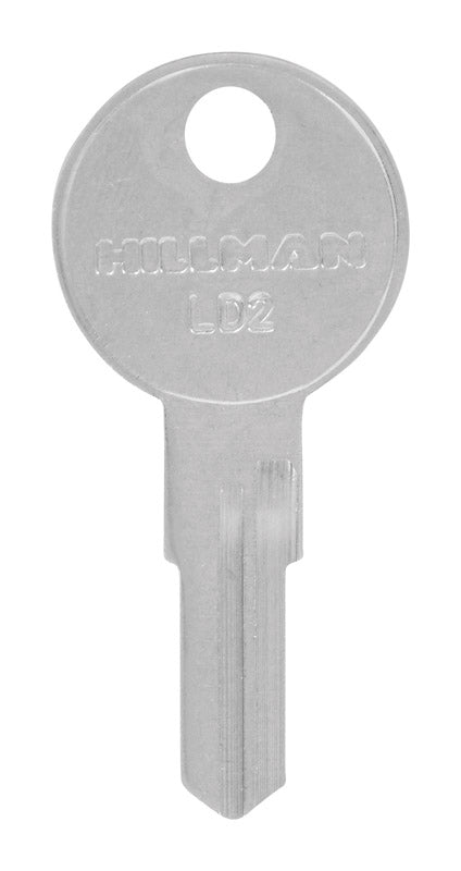 HILLMAN Traditional Key House/Office Universal Key Blank Double, Pack of 10