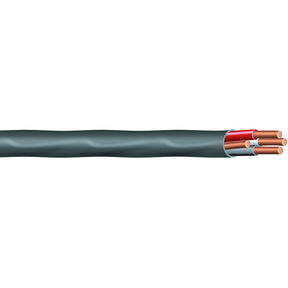 Southwire 63950032 Sheathed Cable, 6 AWG Wire, 3 -Conductor, 50 ft L, Copper Conductor, PVC Insulation