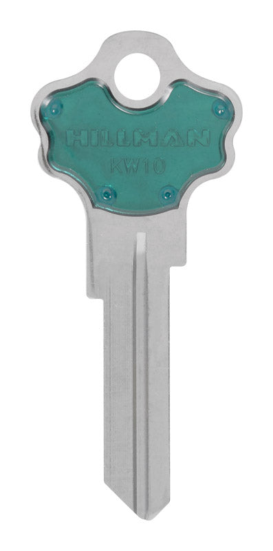 HILLMAN ColorPlus Traditional Key House/Office Key Blank Single, Pack of 5