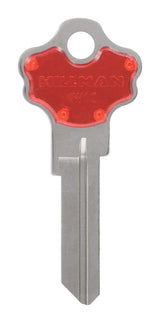HILLMAN ColorPlus Traditional Key House/Office Key Blank Single, Pack of 5