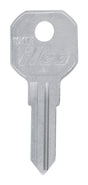 HILLMAN Traditional Key Automotive Key Blank Double Silver, Pack of 10