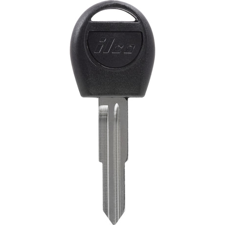 HILLMAN Traditional Key Automotive Key Blank Double For Daewoo Black/Silver, Pack of 5