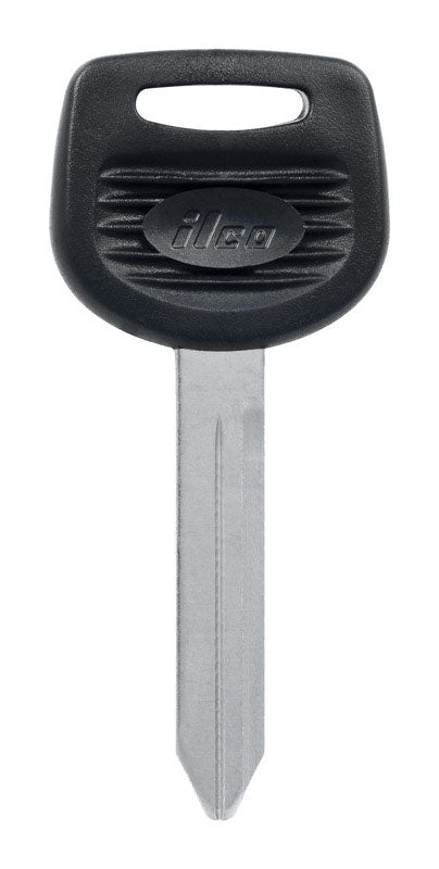 HILLMAN Traditional Key Automotive Key Blank Double For Freightliner Black/Silver, Pack of 5