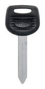 HILLMAN Traditional Key Automotive Key Blank Double For Freightliner Black/Silver, Pack of 5