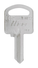 HILLMAN Traditional Key House/Office Key Blank 1662 TP2 Double For Yale Locks, Pack of 10