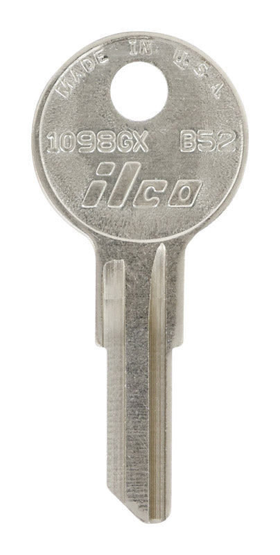 HILLMAN Traditional Key Automotive Key Blank Single For GM Brass, Pack of 10