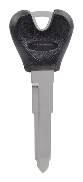 HILLMAN Traditional Key Automotive Key Blank Double For Ford Black/Silver, Pack of 5