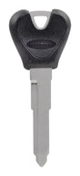 HILLMAN Traditional Key Automotive Key Blank Double For Ford Black/Silver, Pack of 5