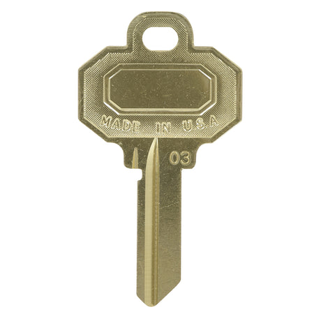 HILLMAN Baldwin House/Office Universal Key Blank Single, Pack of 10