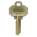 HILLMAN Baldwin House/Office Universal Key Blank Single, Pack of 10