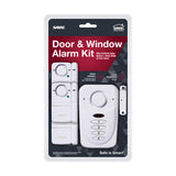 Sabre White Plastic Door and Window Alarm Kit