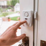 Sabre White Plastic Door and Window Alarm Kit