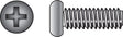 HILLMAN No. 10-32 Ga. X 1-1/4 in. L Phillips Flat Head Stainless Steel Machine Screws 1 pk