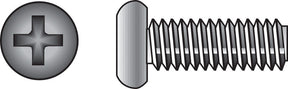 HILLMAN No. 10-32 Ga. X 1-1/4 in. L Phillips Flat Head Stainless Steel Machine Screws 1 pk