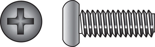 HILLMAN No. 10-32 Ga. X 1-1/4 in. L Phillips Flat Head Stainless Steel Machine Screws 1 pk