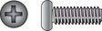 HILLMAN No. 10-32 Ga. X 1-1/2 in. L Phillips Flat Head Stainless Steel Machine Screws 100 pk