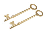 HILLMAN Slot/Without Slot Domestic Skeleton Key Single, Pack of 5