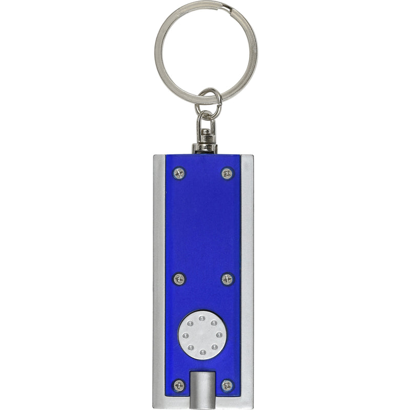 HILLMAN 1 in. D Plastic Assorted LED Light/Split Ring Keychain, Pack of 25