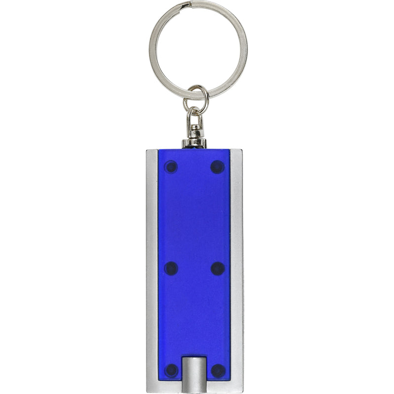 HILLMAN 1 in. D Plastic Assorted LED Light/Split Ring Keychain, Pack of 25
