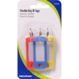 HILLMAN 1 in. D Metal/Paper Assorted Labeling Key Identifier, Pack of 5