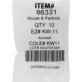 HILLMAN House/Office Universal Key Blank KW11 Single, Pack of 10