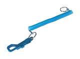 HILLMAN Plastic Assorted Jogger's Wrist Coil Keychain, Pack of 12