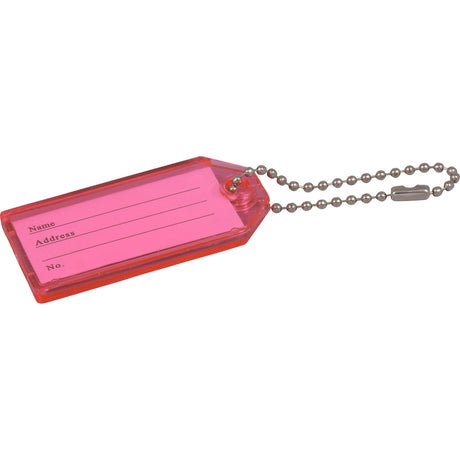 HILLMAN Plastic Assorted Key ID Tag with Chain