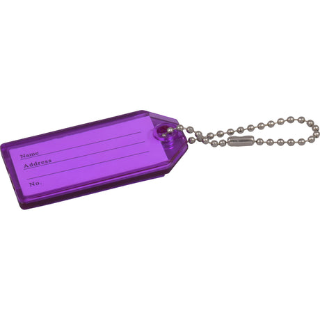 HILLMAN Plastic Assorted Key ID Tag with Chain