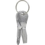 HILLMAN Metal Silver Screwdriver Set Key Ring, Pack of 25
