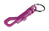 HILLMAN Plastic Multicolored Snap Hook Clip Strip, Pack of 12
