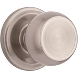 Brinks Push Pull Rotate Stafford Satin Nickel Single Cylinder Lock KW1 1.75 in.
