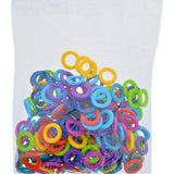 HILLMAN Plastic Multicolored Bands/Caps Key Ring