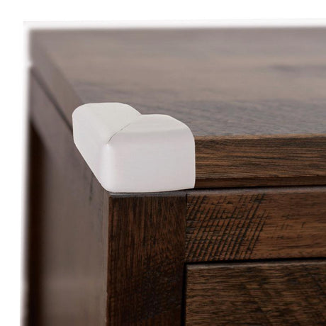 Dreambaby Gray Adhesive Foam Corner Cushions 4 pk, Pack of 6