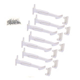 Dreambaby White Plastic Cabinet Catches 7 pk