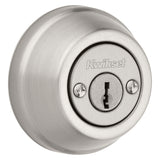Kwikset Signature Series 785 15 RCAL V1 Deadbolt, 2 Grade, Metal, Satin Nickel, 2-3/8 to 2-3/4 in Backset, KW1 Keyway, Pack of 3