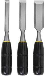 STANLEY 16-150 Series Chisel Set, 7-3/4 in L Dimensions, 3-Piece
