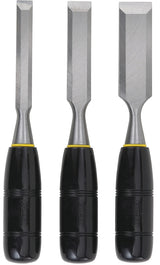 STANLEY 16-150 Series Chisel Set, 7-3/4 in L Dimensions, 3-Piece