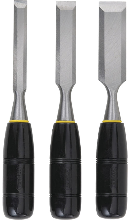 STANLEY 16-150 Series Chisel Set, 7-3/4 in L Dimensions, 3-Piece