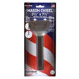 Mayhew 35102 Mason Chisel, 3-1/2 in W Blade, 7-1/4 in OAL
