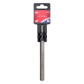 Mayhew 71019HT Pin Punch with Hand Tag, 5/16 in W x 1-1/4 in L Tip, 6 in L, 7/16 in Dia Shank, Hex Shank