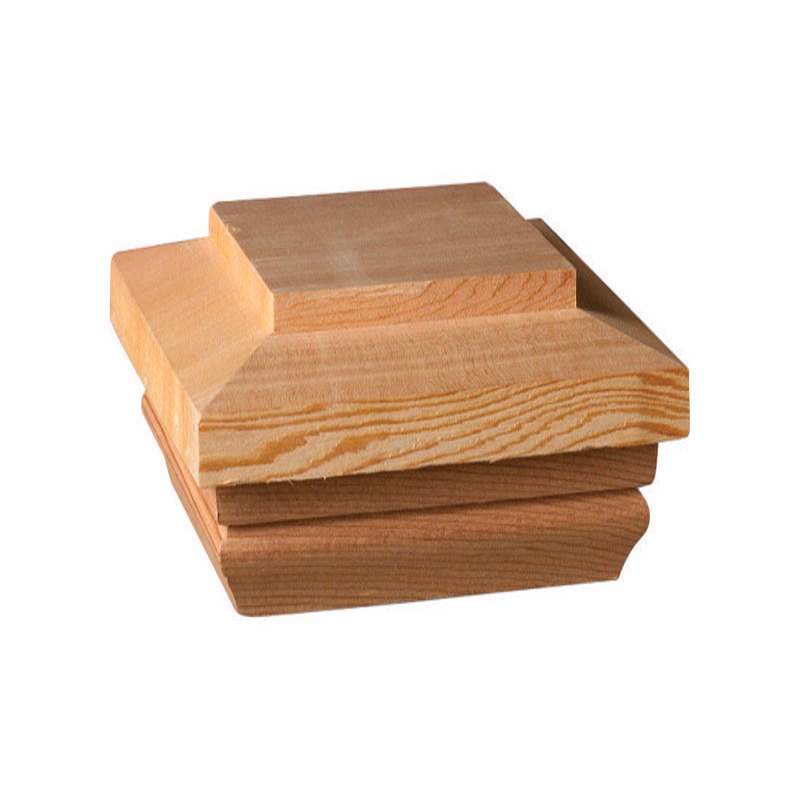 Deckorators 2.25 in. H X 4 in. W Wood Post Cap, Pack of 12