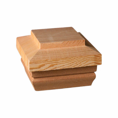 Deckorators 2.25 in. H X 4 in. W Wood Post Cap, Pack of 12
