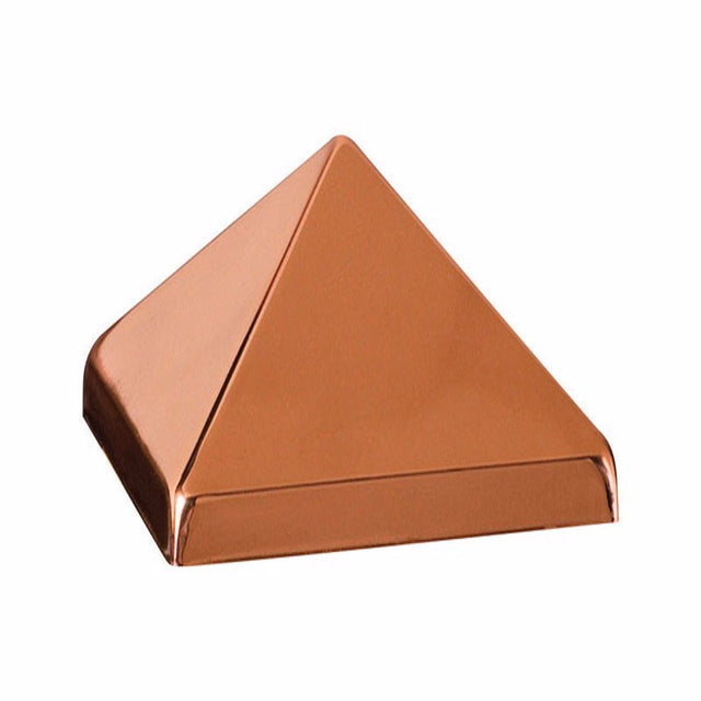 Deckorators 2 in. H X 4 in. W Copper Plastic Post Cap, Pack of 48