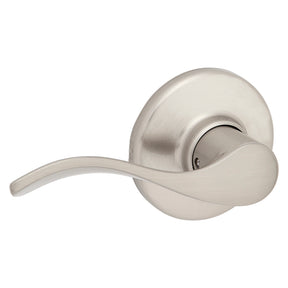Kwikset 92001-525 Passage Lever, Satin Nickel, Reversible Hand, 3 Grade, ADA Compliant