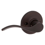 Kwikset 200BL 11P CP Passage Lever, Venetian Bronze, Zinc, Residential, Reversible Hand, 3 Grade, ADA Compliant