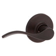 Kwikset 200BL 11P 6AL Passage Lever, Venetian Bronze, Zinc, Residential, Reversible Hand, 3 Grade, ADA Compliant