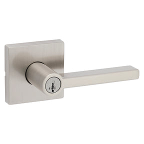 Kwikset 740HFL SQT 15 Entry Lever, Satin Nickel, Metal, Re-Key Technology: SmartKey, Left, Reversible, Right Hand