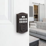 Kwikset 260 Series 9260 TRL 11P SMT RBP Smartcode Deadbolt with Tustin Lever, 2 Grade, Keyed One-Side Key, KW1 Keyway