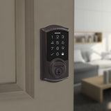 Kwikset 270 Series 9270 TRL 11P SMT RBP Smartcode Deadbolt, 2 Grade, Keyed One-Side Key, Venetian Bronze, KW1 Keyway